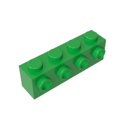 Brick Special 1 x 4 with 4 Studs on One Side ,30414