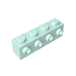 Brick Special 1 x 4 with 4 Studs on One Side ,30414