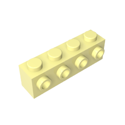 Brick Special 1 x 4 with 4 Studs on One Side ,30414