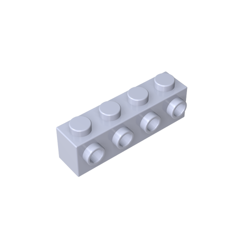 Gobricks,Brick Special 1 x 4 with 4 Studs on One Side,30414