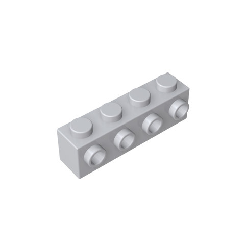 Gobricks,Brick Special 1 x 4 with 4 Studs on One Side,30414