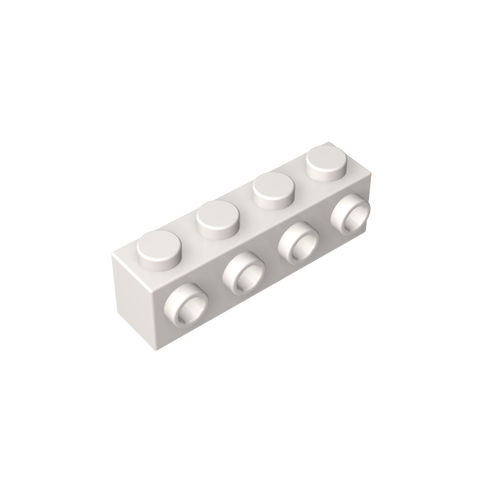 Gobricks,Brick Special 1 x 4 with 4 Studs on One Side,30414