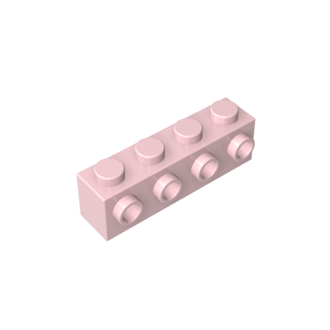 Gobricks,Brick Special 1 x 4 with 4 Studs on One Side,30414