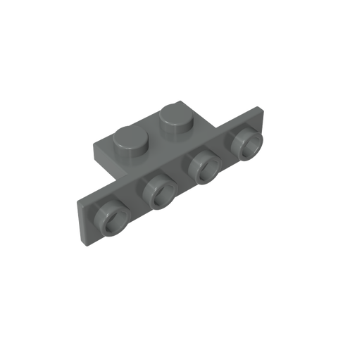 Gobricks,Bracket 1 x 2 - 1 x 4 [Rounded Corners],2436b,10201,2436a,2436,2436c,28802