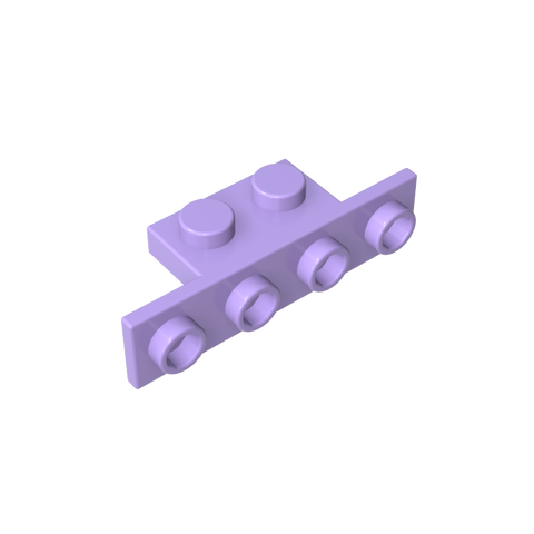 Gobricks,Bracket 1 x 2 - 1 x 4 [Rounded Corners],2436b,10201,2436a,2436,2436c,28802