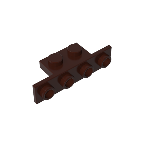 Gobricks,Bracket 1 x 2 - 1 x 4 [Rounded Corners],2436b,10201,2436a,2436,2436c,28802