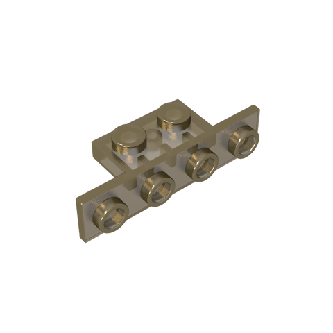 Gobricks,Bracket 1 x 2 - 1 x 4 [Rounded Corners],2436b,10201,2436a,2436,2436c,28802