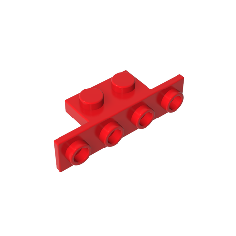 Gobricks,Bracket 1 x 2 - 1 x 4 [Rounded Corners],2436b,10201,2436a,2436,2436c,28802