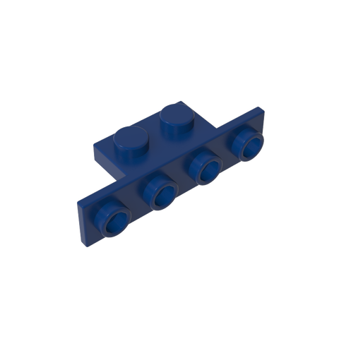 Gobricks,Bracket 1 x 2 - 1 x 4 [Rounded Corners],2436b,10201,2436a,2436,2436c,28802