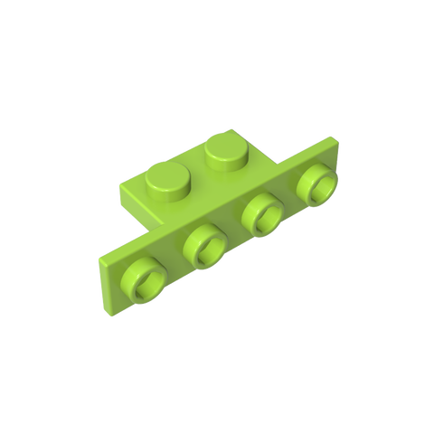 Gobricks,Bracket 1 x 2 - 1 x 4 [Rounded Corners],2436b,10201,2436a,2436,2436c,28802