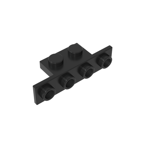 Gobricks,Bracket 1 x 2 - 1 x 4 [Rounded Corners],2436b,10201,2436a,2436,2436c,28802