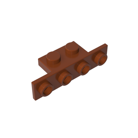 Gobricks,Bracket 1 x 2 - 1 x 4 [Rounded Corners],2436b,10201,2436a,2436,2436c,28802