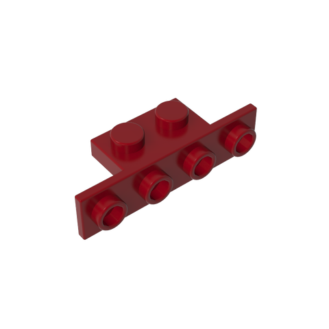 Gobricks,Bracket 1 x 2 - 1 x 4 [Rounded Corners],2436b,10201,2436a,2436,2436c,28802