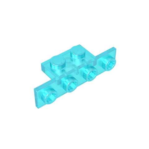 Gobricks,Bracket 1 x 2 - 1 x 4 [Rounded Corners],2436b,10201,2436a,2436,2436c,28802