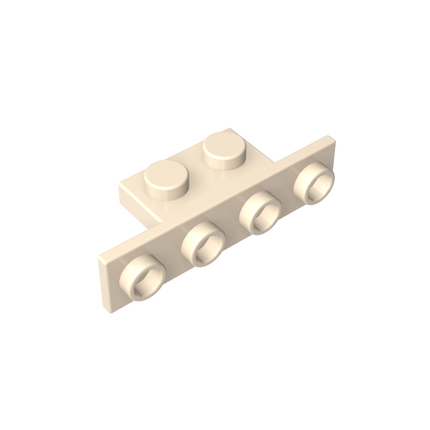 Gobricks,Bracket 1 x 2 - 1 x 4 [Rounded Corners],2436b,10201,2436a,2436,2436c,28802