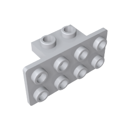 Gobricks,Bracket 1 x 2 - 2 x 4,93274,21731,gds639