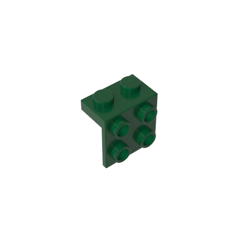 Gobricks,Bracket 1 x 2 - 2 x 2,44728,92411,21712,86644