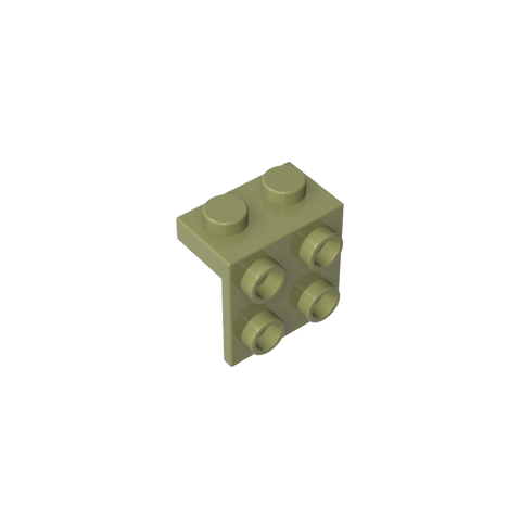 Gobricks,Bracket 1 x 2 - 2 x 2,44728,92411,21712,86644