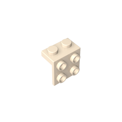 Gobricks,Bracket 1 x 2 - 2 x 2,44728,92411,21712,86644