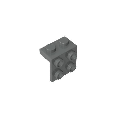 Gobricks,Bracket 1 x 2 - 2 x 2,44728,92411,21712,86644