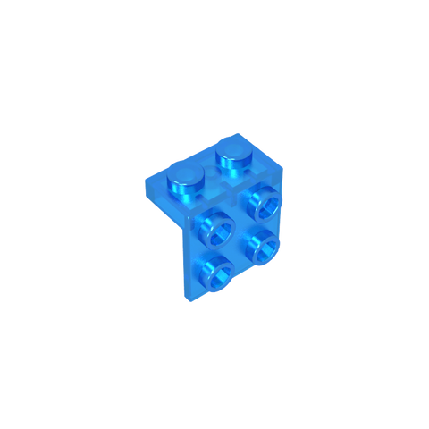 Gobricks,Bracket 1 x 2 - 2 x 2,44728,92411,21712,86644