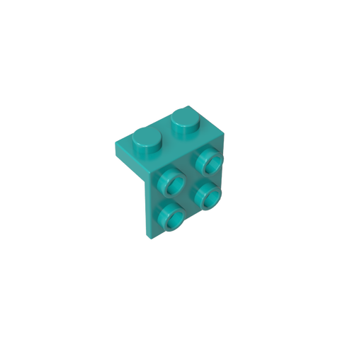 Gobricks,Bracket 1 x 2 - 2 x 2,44728,92411,21712,86644