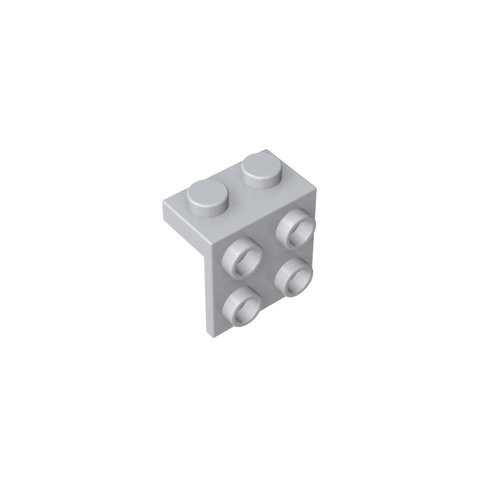 Gobricks,Bracket 1 x 2 - 2 x 2,44728,92411,21712,86644