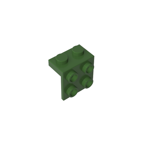 Gobricks,Bracket 1 x 2 - 2 x 2,44728,92411,21712,86644