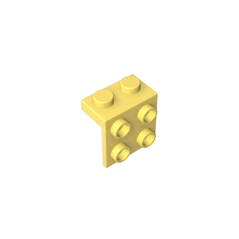 Gobricks,Bracket 1 x 2 - 2 x 2,44728,92411,21712,86644