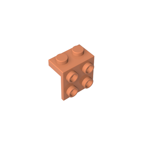 Gobricks,Bracket 1 x 2 - 2 x 2,44728,92411,21712,86644