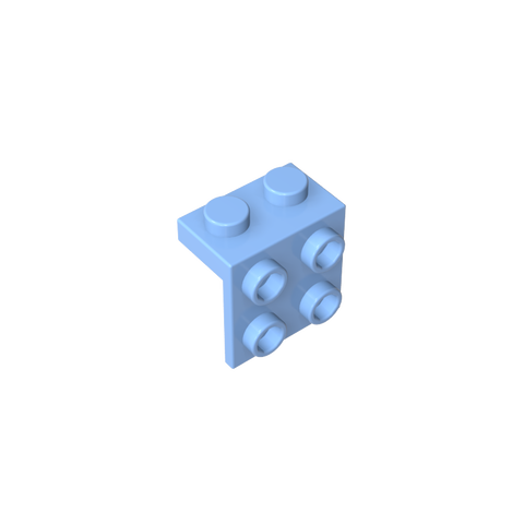 Gobricks,Bracket 1 x 2 - 2 x 2,44728,92411,21712,86644
