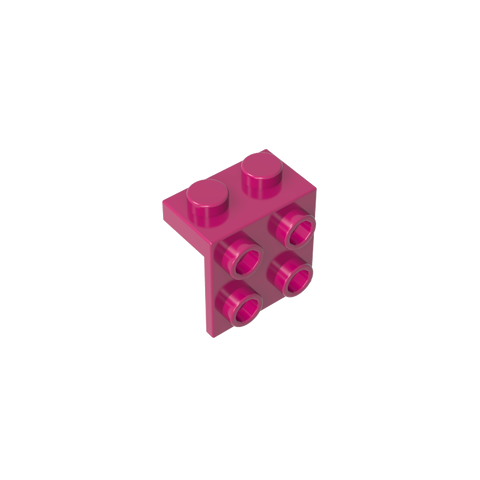 Gobricks,Bracket 1 x 2 - 2 x 2,44728,92411,21712,86644