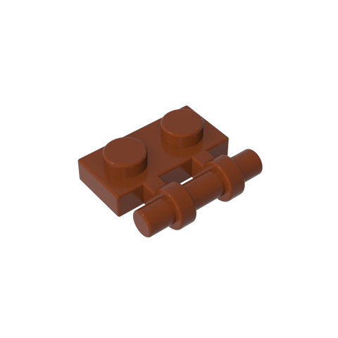 Gobricks,Plate Special 1 x 2 Side Handle [Free Ends],2540