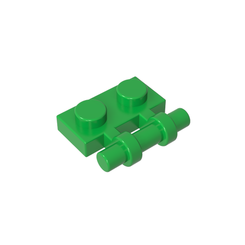 Gobricks,Plate Special 1 x 2 Side Handle [Free Ends],2540
