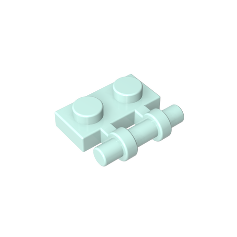 Gobricks,Plate Special 1 x 2 Side Handle [Free Ends],2540