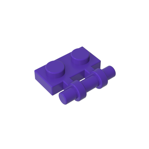 Gobricks,Plate Special 1 x 2 Side Handle [Free Ends],2540
