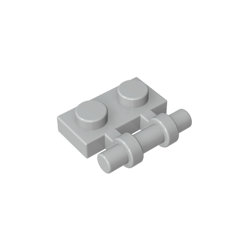 Gobricks,Plate Special 1 x 2 Side Handle [Free Ends],2540