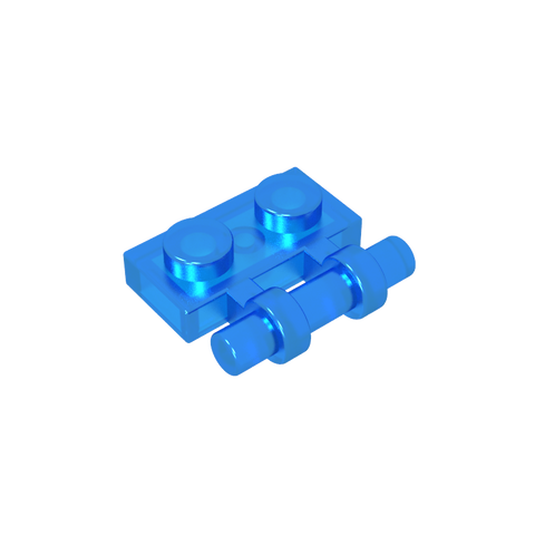 Gobricks,Plate Special 1 x 2 Side Handle [Free Ends],2540