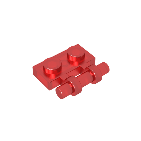 Gobricks,Plate Special 1 x 2 Side Handle [Free Ends],2540
