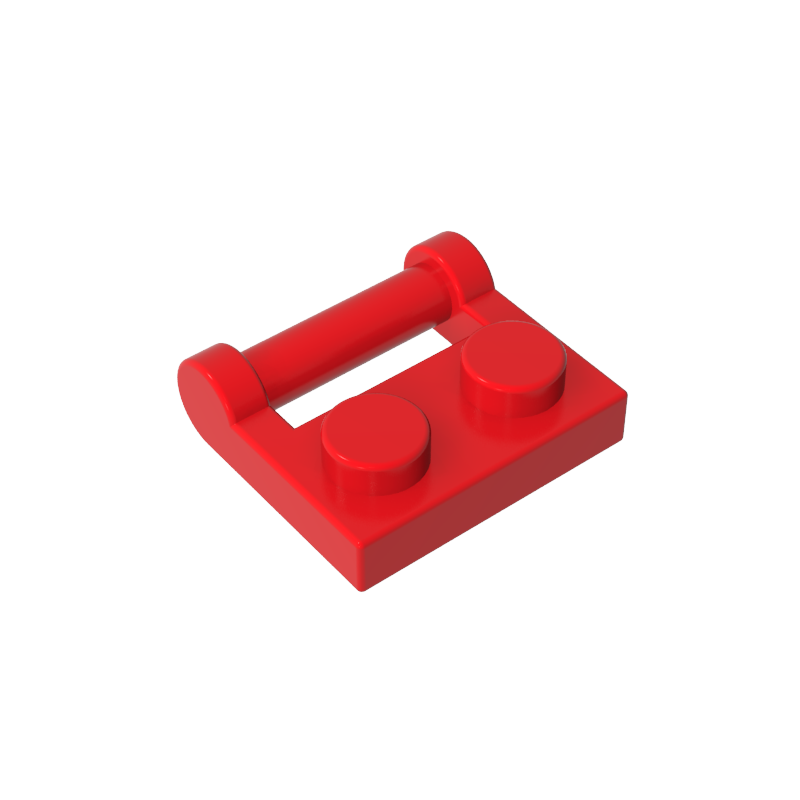 Gobricks,Plate Special 1 x 2 [Side Handle Closed Ends],48336