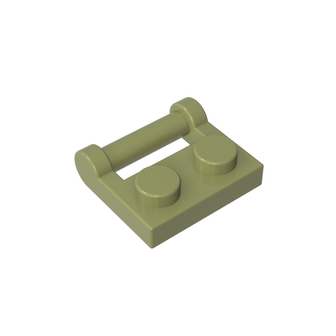 Gobricks,Plate Special 1 x 2 [Side Handle Closed Ends],48336