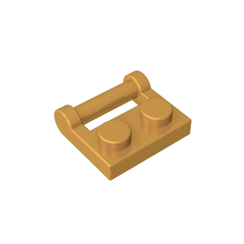 Gobricks,Plate Special 1 x 2 [Side Handle Closed Ends],48336