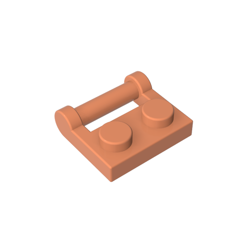 Gobricks,Plate Special 1 x 2 [Side Handle Closed Ends],48336