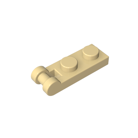 Gobricks,Plate Special 1 x 2 with Handle on End [Closed Ends],60478