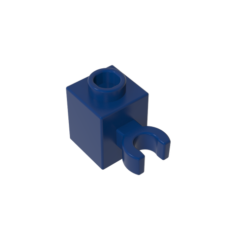 Gobricks,Brick Special 1 x 1 with Clip Vertical [Open O Clip, Hollow Stud],60475b,60475,60475a,30241