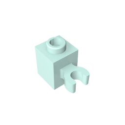 Brick Special 1 x 1 with Clip Vertical [Open O Clip,60475