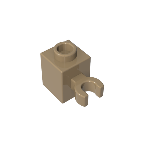 Gobricks,Brick Special 1 x 1 with Clip Vertical [Open O Clip, Hollow Stud],60475b,60475,60475a,30241