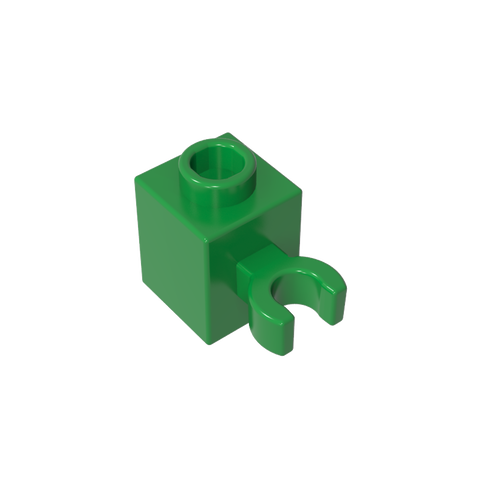 Gobricks,Brick Special 1 x 1 with Clip Vertical [Open O Clip, Hollow Stud],60475b,60475,60475a,30241