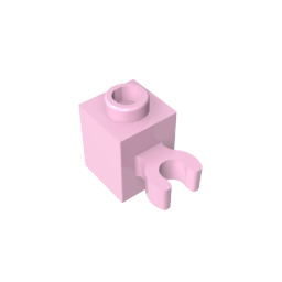 Brick Special 1 x 1 with Clip Vertical [Open O Clip,60475