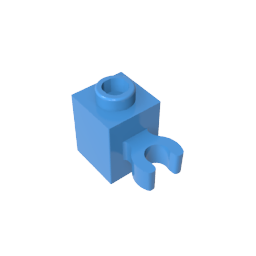 Brick Special 1 x 1 with Clip Vertical [Open O Clip,60475